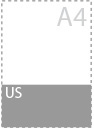 US<br/><span style='font-size:11px;'>(10,5 * 21,0 cm)</span>